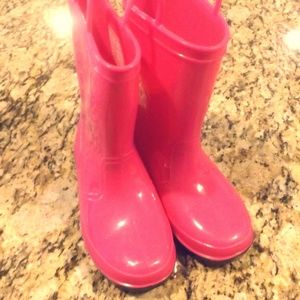 Pink Rain Boots